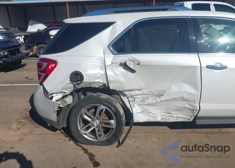 2016 Chevrolet Equinox Ltz z USA, uszkodzony, nr VIN 2GNALDEK7G1131221